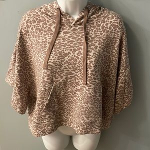 mono b cropped hoodie